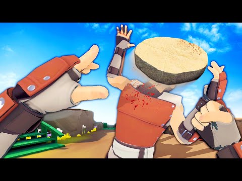 EARTHBENDING Skills Knocked Out My Friend - Rumble VR Gameplay