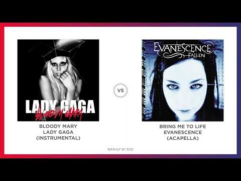 BRING ME TO BLOODY MARY - Evanescence VS. Lady Gaga (MASHUP)