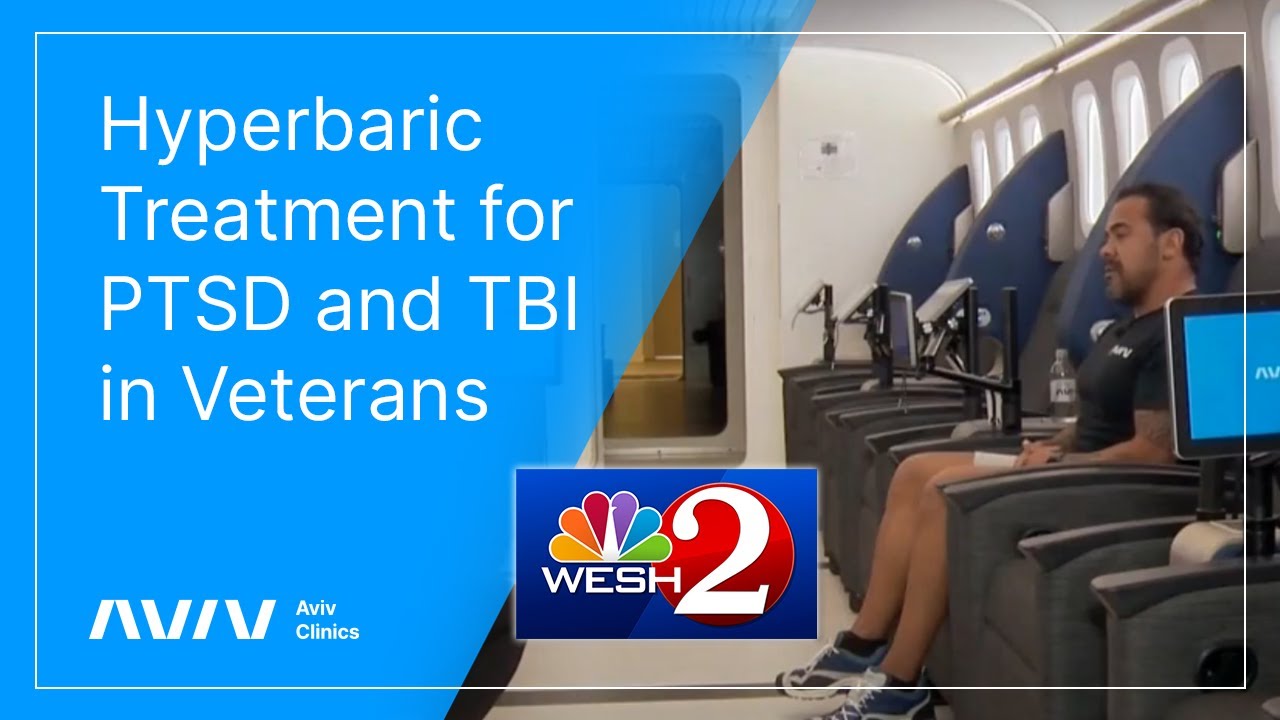 Hyperbaric Oxygen Therapy Helps Veterans Suffering from PTSD & TBI (Part 2) | WESH 2 |Aviv Clinics