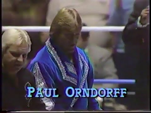 Paul Orndorff vs. David Sammartino - 1/12/1985 - WWF