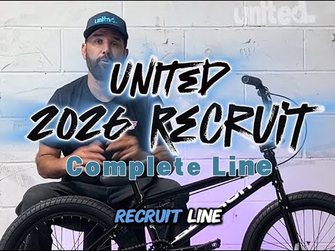 The United Recruit Complete BMX Bikes! 🚲🔥