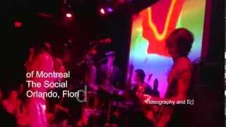 of Montreal Live. Sex Karma. The Social, Orlando. 5/4/2013