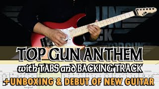 Video thumbnail for TOP GUN ANTHEM with TABS and BACKING TRACK+ UNBOXING & DEMO of ESP-LTD SN-200FR | ALVIN DE LEON 2020 by alvin deleon