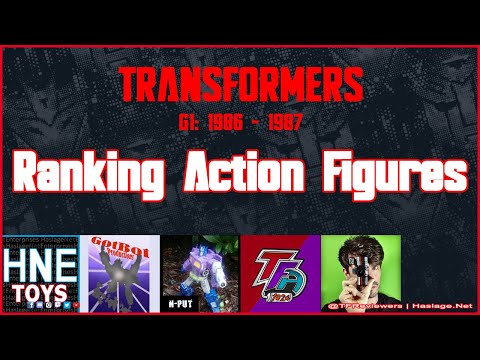Transformers: Generation 1, 1986 - 1987 Figures Tier List LIVE | TF Reviewers