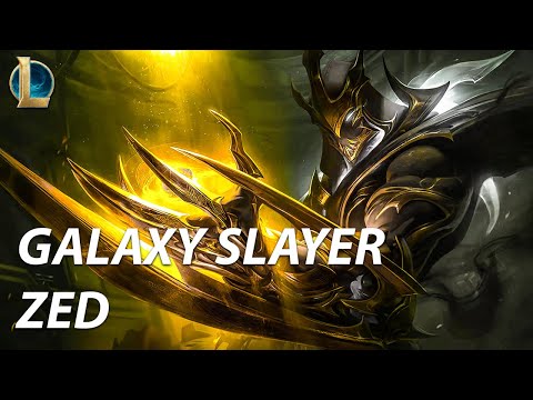 Galaxy Slayer Zed Skin Spotlight from League of Legends