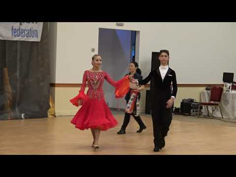 WDSF International ”BUCHAREST OPEN”25-26.11.2017*MARIA SI COSMIN*Premieri 14-15 ani standard