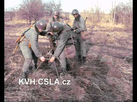 ČSLA - Výcvik obsluh minometu