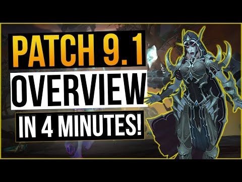 WoW Patch 9.1 in 4 Minutes! EVERYTHING Coming in Shadowlands: Chains of Domination! | LazyBeast