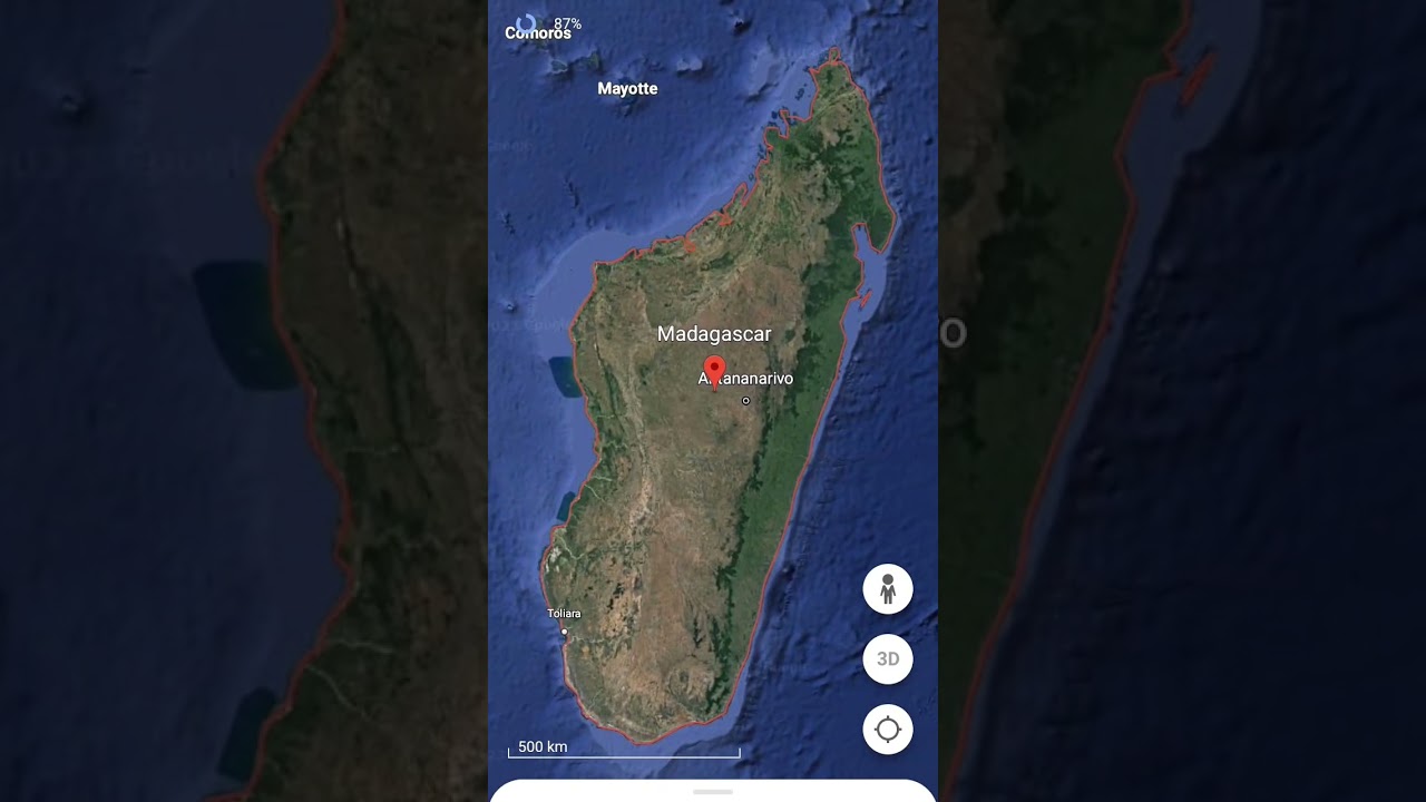 Madagascar @googlemaps map
