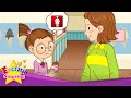 [Where] Where's the restroom? I don't know. (Asking the way) - Easy Dialogue - English for kids