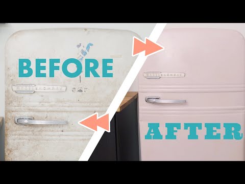 Transform An Old Fridge With Some Chalk Paint - HGTV Handmade
