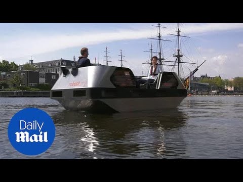 Futuristic self-driving electric boats being developed for Amsterdam