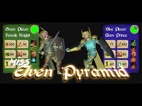 Elven Pyramid Card Game