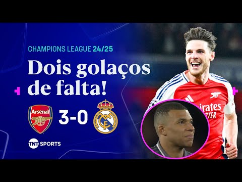 Gols e lances de Arsenal x Real Madrid
