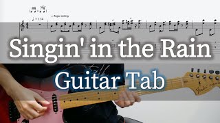 Singin&#39; in the Rain - L&#39;Arc〜en〜Ciel / Guitar Tab