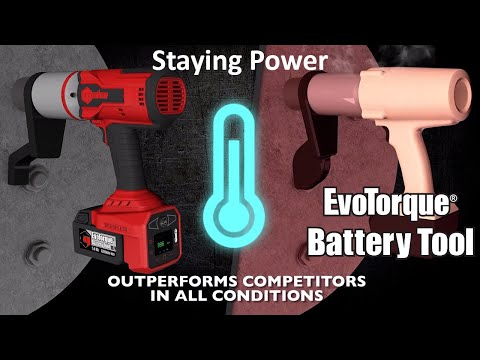 EvoTorque® Battery Tool - Staying Power