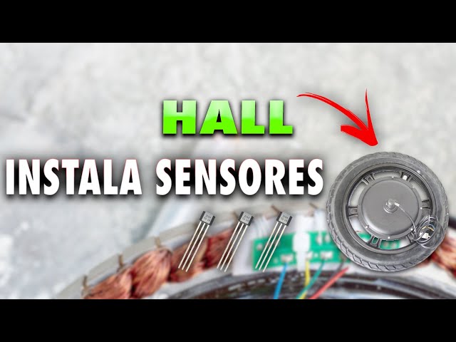 Vídeo relacionado con Hoite Placa PCB con sensor Hall de 8 piezas con cable Y3147 41F 213 para vehículo eléctrico, bicicleta eléctrica, scooter eléctrico, compatible con 120 grados