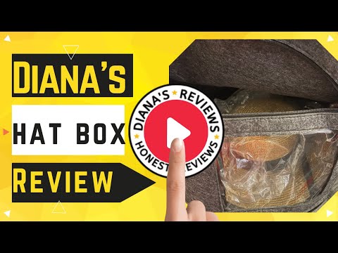 Foldable Hat Storage Box - Large Capacity Storage Box