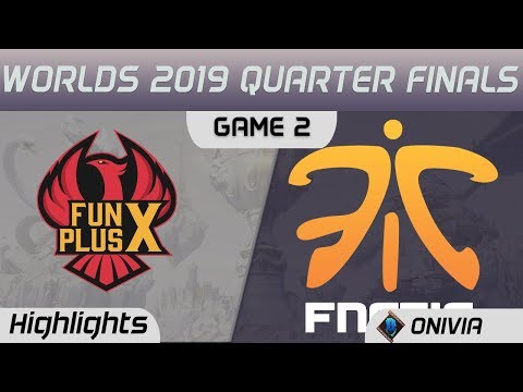 FPX vs FNC Highlights Game 2 Worlds 2019 Main Event Quarter Finals FunPlus Phoenix vs Fnatic by Oniv