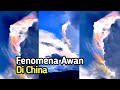 Penampakan Awan Berwarna Warni Di Langit China Bikin Takjub