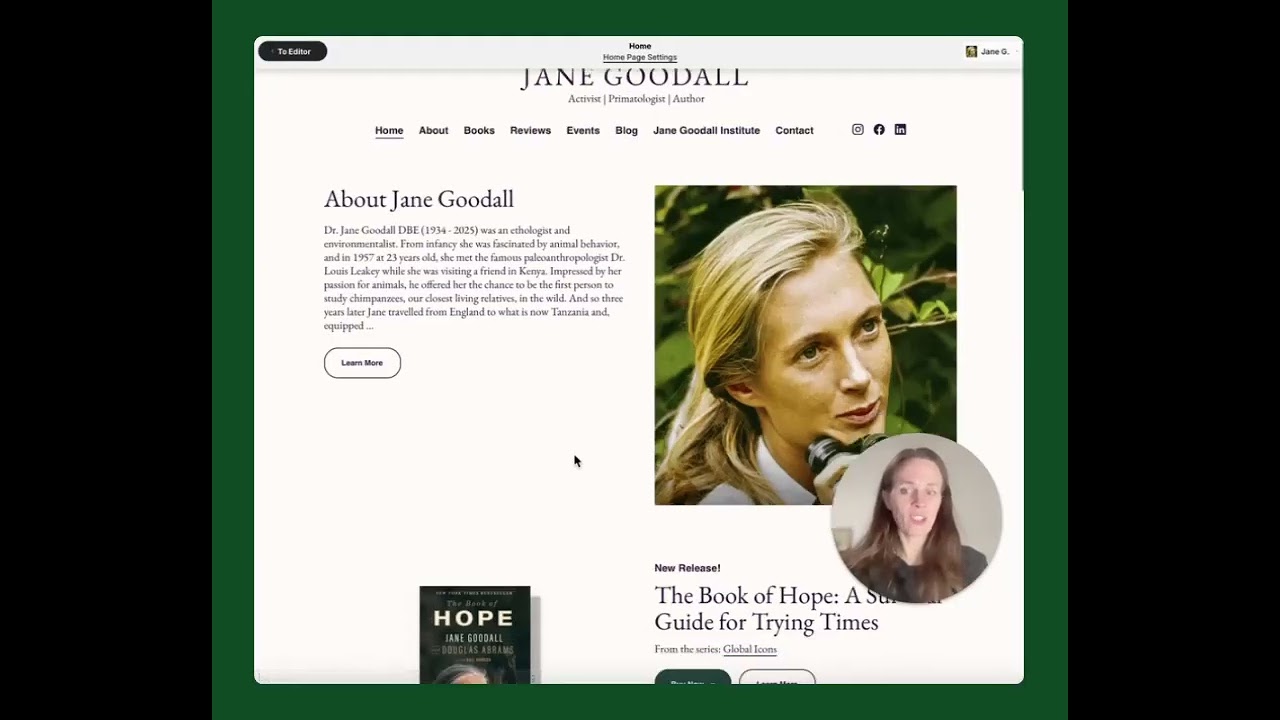 Tertulia Author Websites | Tour & Tutorial