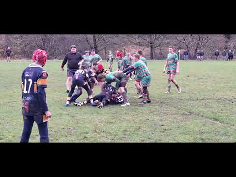NHSOB u13s v Ebbw Vale. Junior Rugby 12 year old. Scrum Half. Wing. 1.12.24