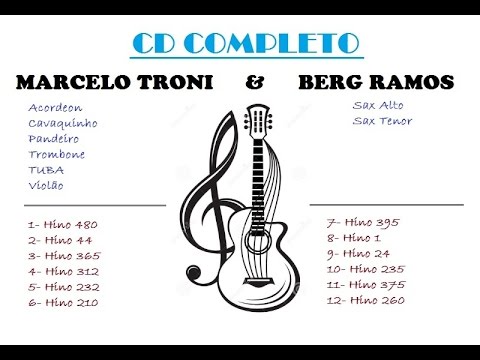 HINOS CCB - CD COMPLETO TOCATA - MARCELO TRONI E BERG RAMOS - HINÁRIO 5
