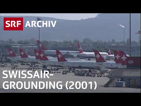 Der Tag des Swissair-Groundings (2001) | Geschichte Swissair | SRF Archiv
