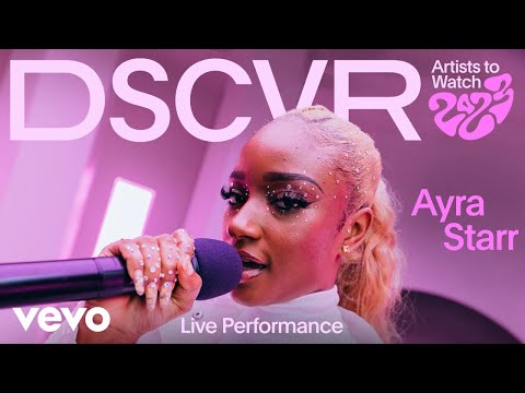 Ayra Starr - Rush (Live) | Vevo DSCVR Artists to Watch 2023