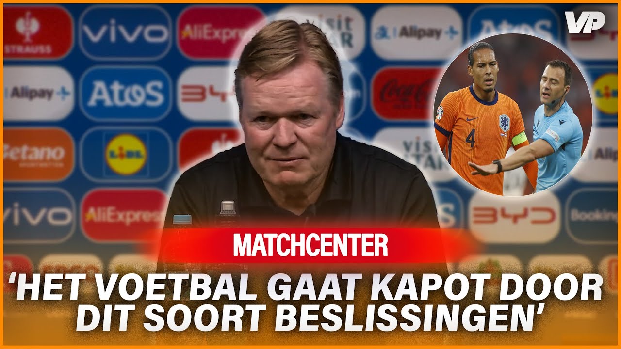 Thumbnail for article: 'Voetbal gaat kapot': Koeman furieus na uitschakeling tegen Engeland