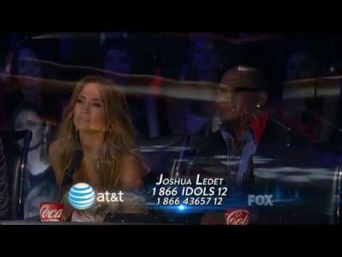 American Idol - Joshua Ledet "You Pulled Me Through" by Jennifer Hudson