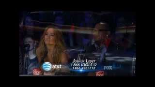 American Idol - Joshua Ledet &quot;You Pulled Me Through&quot; by Jennifer Hudson