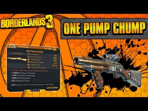 Borderlands 3 | One Pump Chump Legendary Weapon Guide (One Punch Easter Egg!)