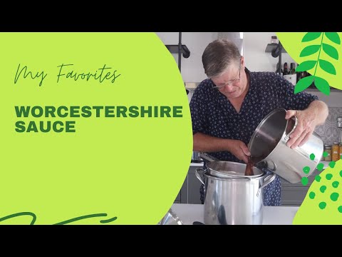 How to make Worcestershire Sauce from Plums