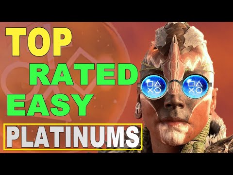 Top Rated Easy Platinum Games of the Last Year - 10  Easy & Worth Playing Platinums PS4, PS5