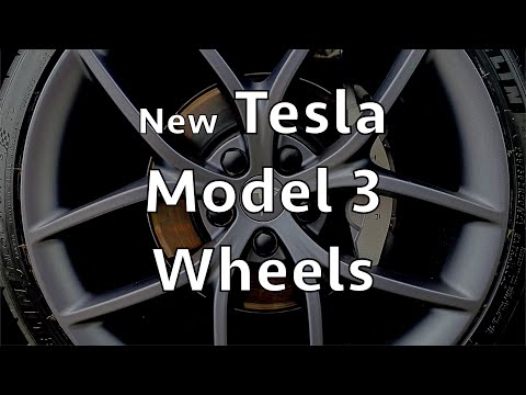 New Tesla Model 3 Zero-G 20" Wheels First Look