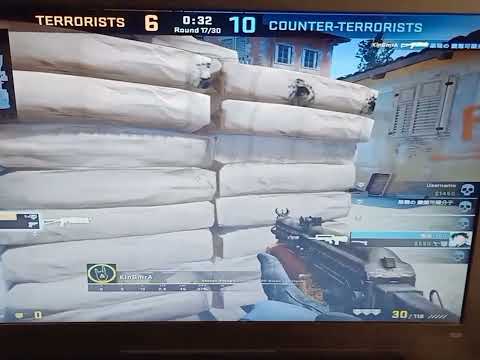 CSGO: eco round solo carried | armour less quad kill | KinGmrA