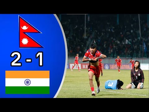 Nepal vs India ll(2-1)ll international Women's Friendly match ll2025