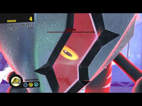 Sonic Forces - Stage 17 - Metropolis VS. Infinte - S Rank