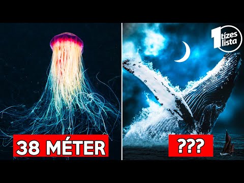 A tengerek és óceánok legnagyobb élőlényei ↕️