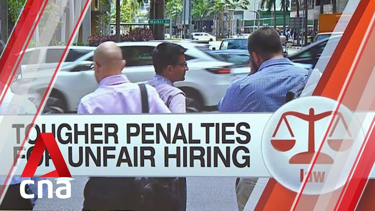 Harsher penalties for companies that discriminate against Singaporeans when hiring