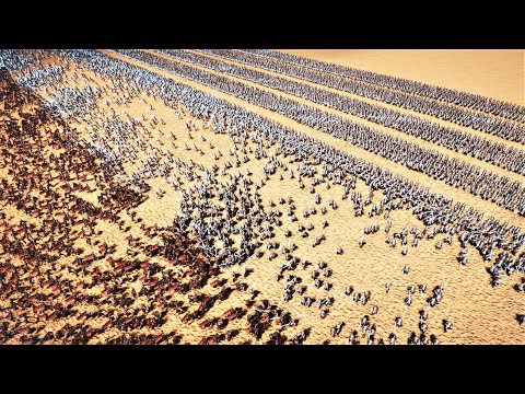 30,000 Lazer Knights Vs 1 million Roman Generals | Ultimate Epic Battle Simulator 2 | UEBS2