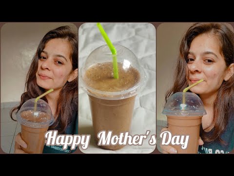 HAPPY MOTHER'S DAY/chocolate banana smoothie/smoothie shake/mother's day special/ summer series  #7