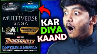 Marvel just announced their Future and it Looks Insane 😱😱🔥🔥 Avengers 5 & 6 in one year