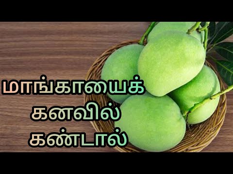 If you see mango in your dream | raw/ unripe mango in dream | dream interpretation in tamil