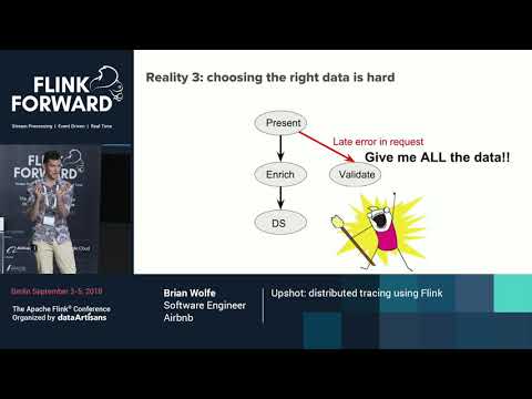 Upshot: distributed tracing using Flink - Brian Wolfe