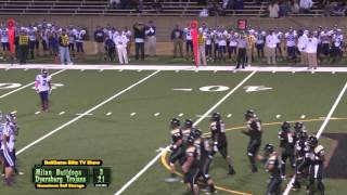preview picture of video '3rd Qtr Milan vs Dyersburg football October 18, 2013'