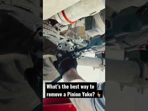 How To Remove A Pinion Yoke?? 👈🏽👌🏼 #shorts