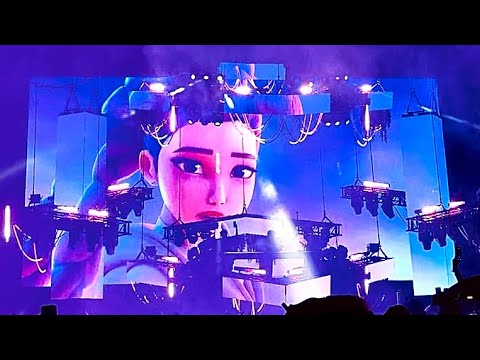 KPop Demon Hunters - Free (DABIN Remix) | Los Angeles Expo Park