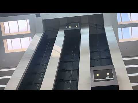 Nice Scenic Modded Westinghouse Traction Elevators @ Embassy Suites (Buckhead), Atlanta GA